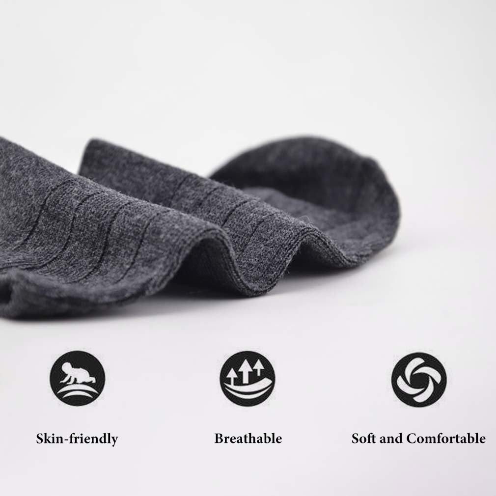 Women's Low Cut Ankle Socks - 6 Pairs Thin Cotton Athletic Casual Socks for Running, Yoga, Workout & Everyday Wear