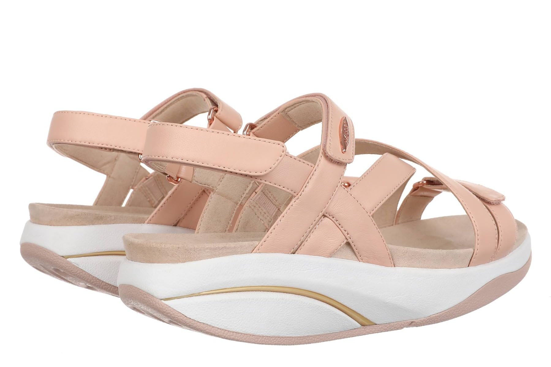 MBT Kiburi Women's Casual Shoes Size 5.5 Pink - Comfortable Walking Shoes for Work, Travel & Everyday Wear