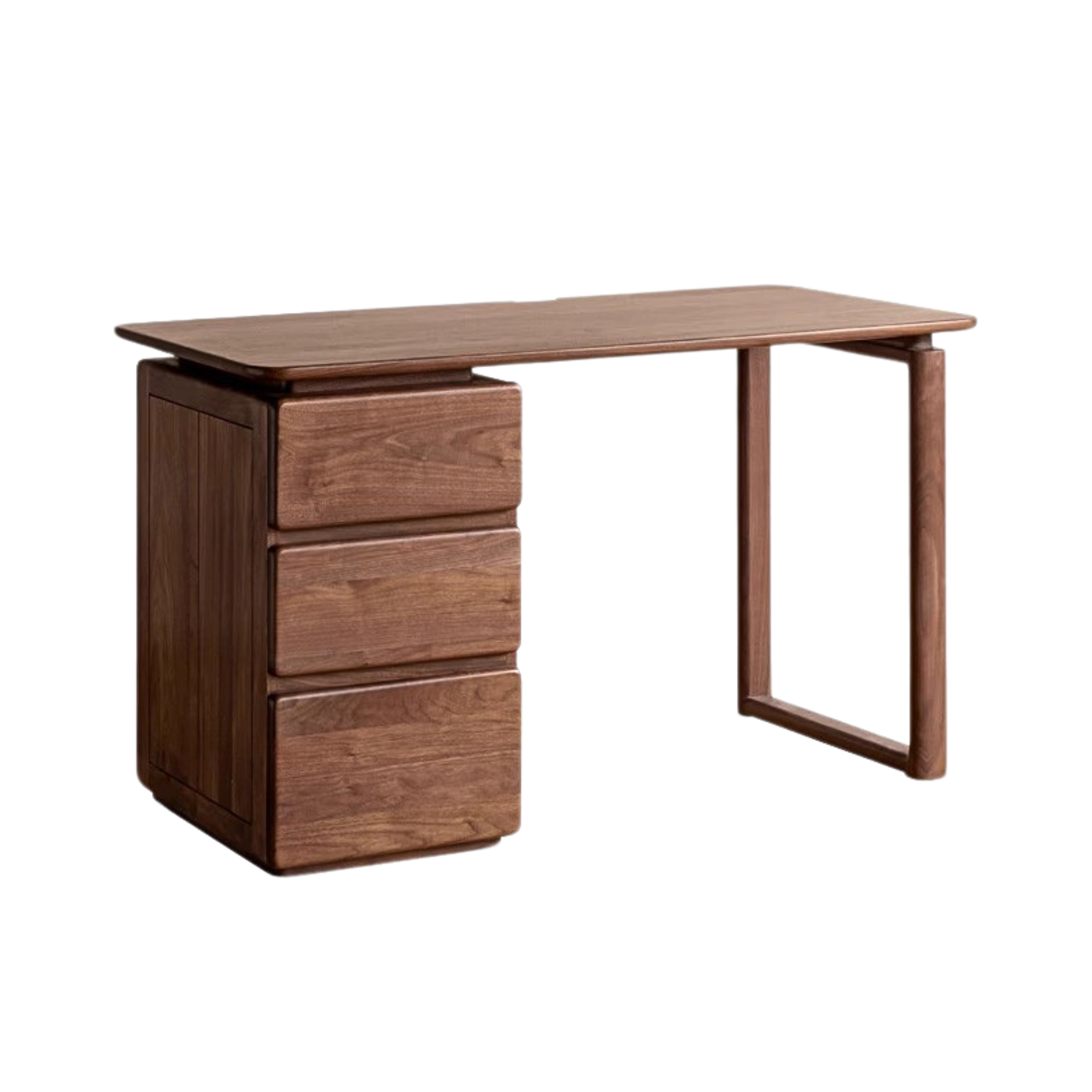 47.2x23.6x29.5 inch / 120x60x75 cm / Rich Dark Walnut color /Black Walnut combination desk