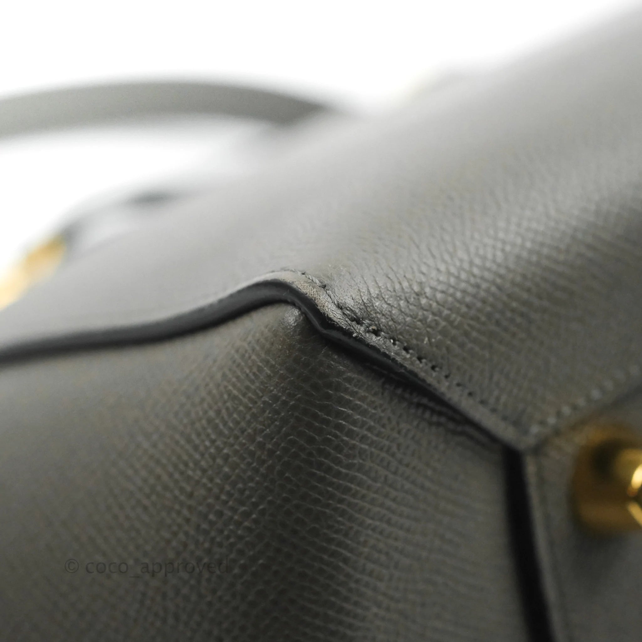 Celine Mini Belt Bag in Grey Grained Calfskin with Gold Hardware - Perfect for Everyday Use, Work & Travel