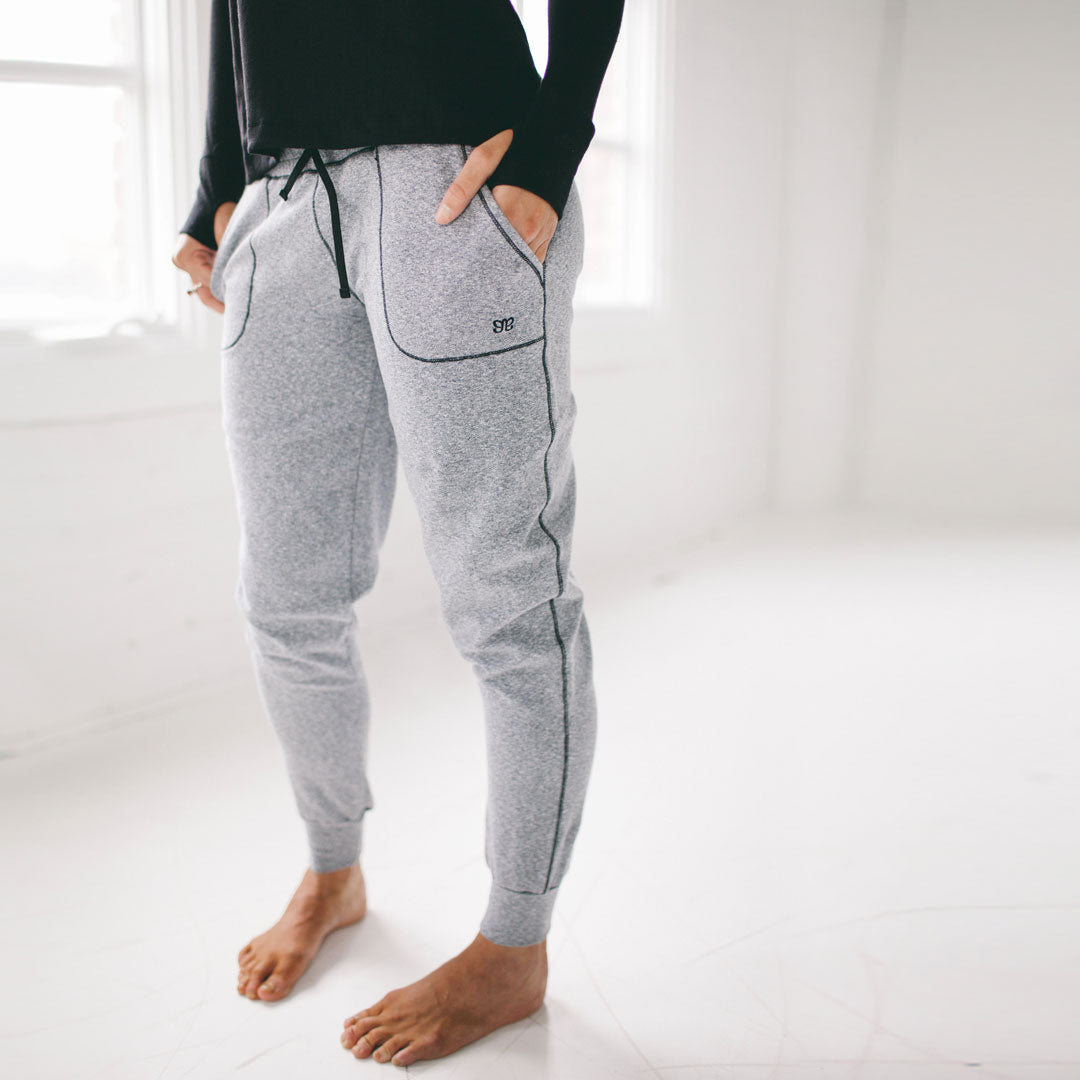 At Ease Bottoms - Comfortable Lounge Pants for Women & Men - Perfect for Yoga, Relaxing at Home, and Travel