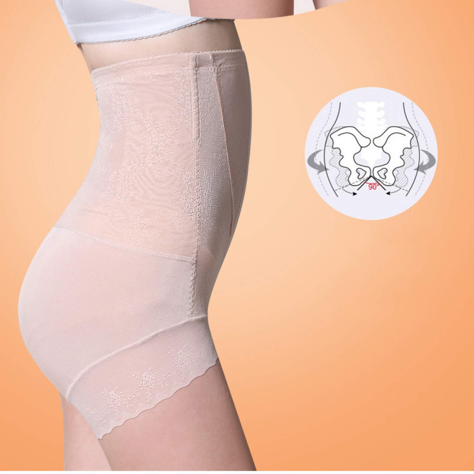 Hoxekle Women's Shapewear Shorts - High Waist Tummy Control Body Shaper Panties, Butt Lifting Boyshorts for Waist Training & Everyday Wear - Perfect Underwear for Workouts, Dresses & Special Occasions