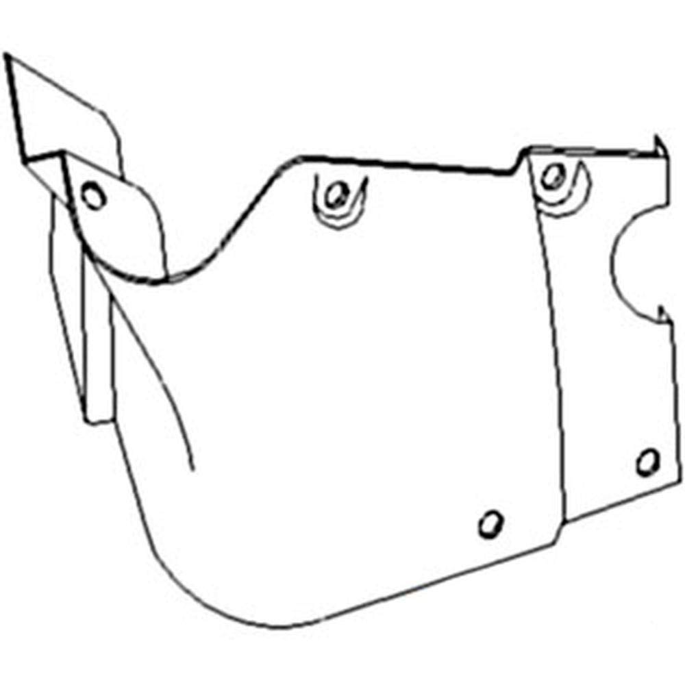 RAParts AM388736R1 Left Hand Cowl Cover - Durable Replacement for Vehicle Hood Protection | Perfect for Car Repair & Maintenance