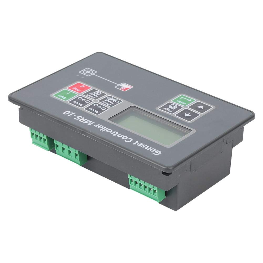 MRS10 Generator Self-Starting Controller - Automatic Engine Control Module with LED Display for Diesel/Gas Generators | Perfect for Home Backup Power, RV & Emergency Power Supply