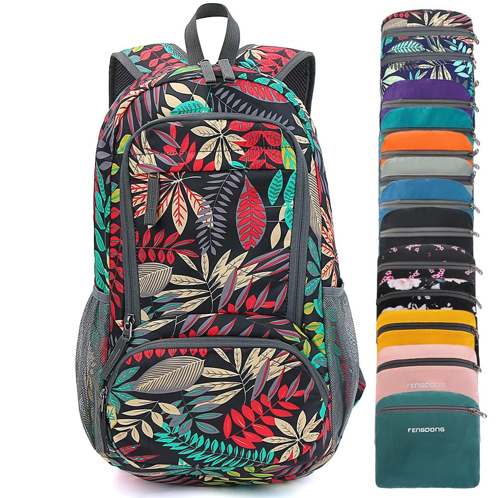 35L Lightweight Foldable Waterproof Travel Backpack - Compact Hiking Daypack for Men & Women - Perfect for Camping, Commuting and Outdoor Adventures