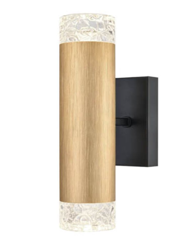 Colt 2Lt Bracket Satin Gold/Satin Nickel Finish - Heavy Duty Cabinet Hardware for Kitchen & Bathroom Renovation