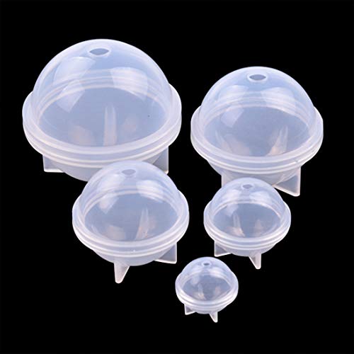 5 pcs sphere molds