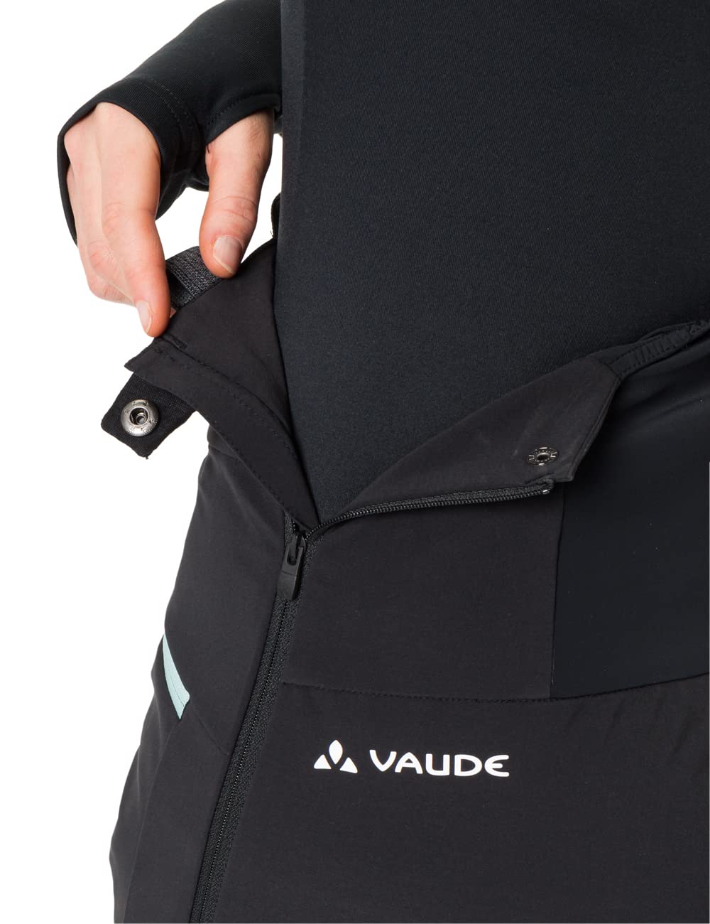 VAUDE Women's Monviso Softshell Pants II - Waterproof Hiking Pants for Outdoor Adventures, Trekking & Travel