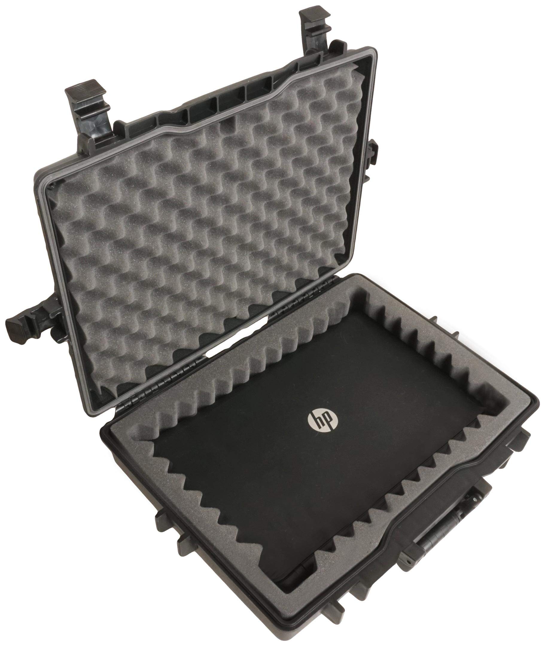 Waterproof Hard Case for 15-17 Inch Laptops | Heavy Duty Protective Case Compatible with 15.6 & 17.3 Inch Laptops, Gaming Accessories | Ideal for Travel, Outdoor Adventures & Business Trips