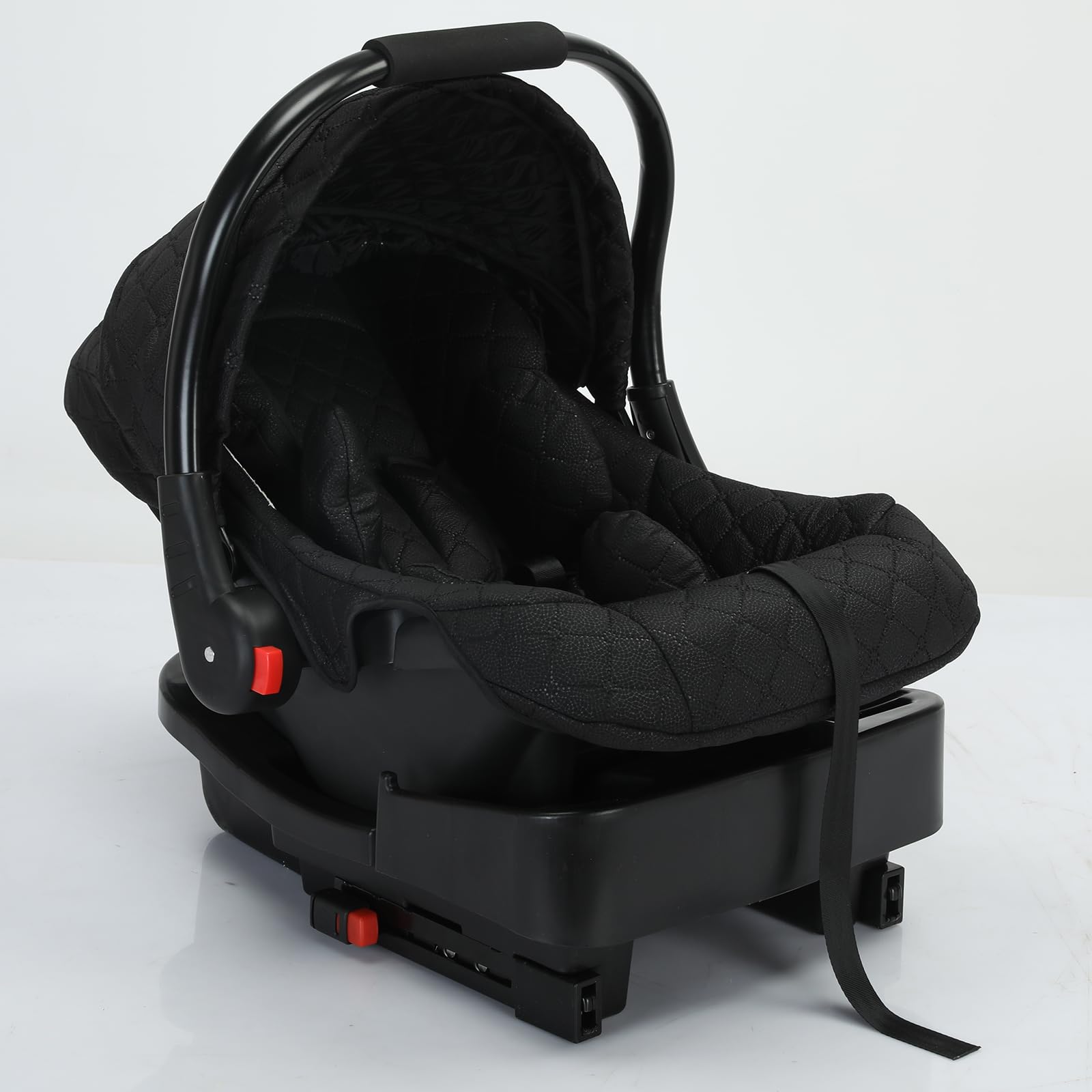 3 in 1 Baby Travel System - Lightweight Aluminum Frame Stroller with Reversible Seat & Portable Fold Design | Infant Carriage for Newborns to Toddlers | Perfect for Shopping, Travel & Outdoor Walks (V9UD Black-65)