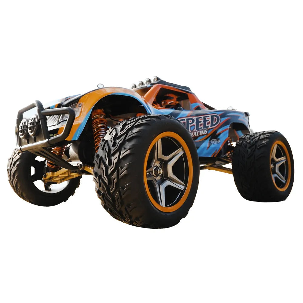 WLtoys 104009 1/12 Scale 2.4G 4WD Brushed RTR Racing Truck - 45km/h High Speed, Metal Chassis - Perfect for Off-Road Racing, Backyard Bashing & RC Hobby Enthusiasts