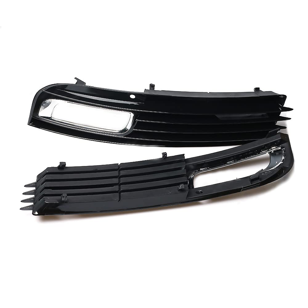 Audi A8 D3 Fog Light Cover Grille 2008-2010 - Durable Replacement for Car Front Vent