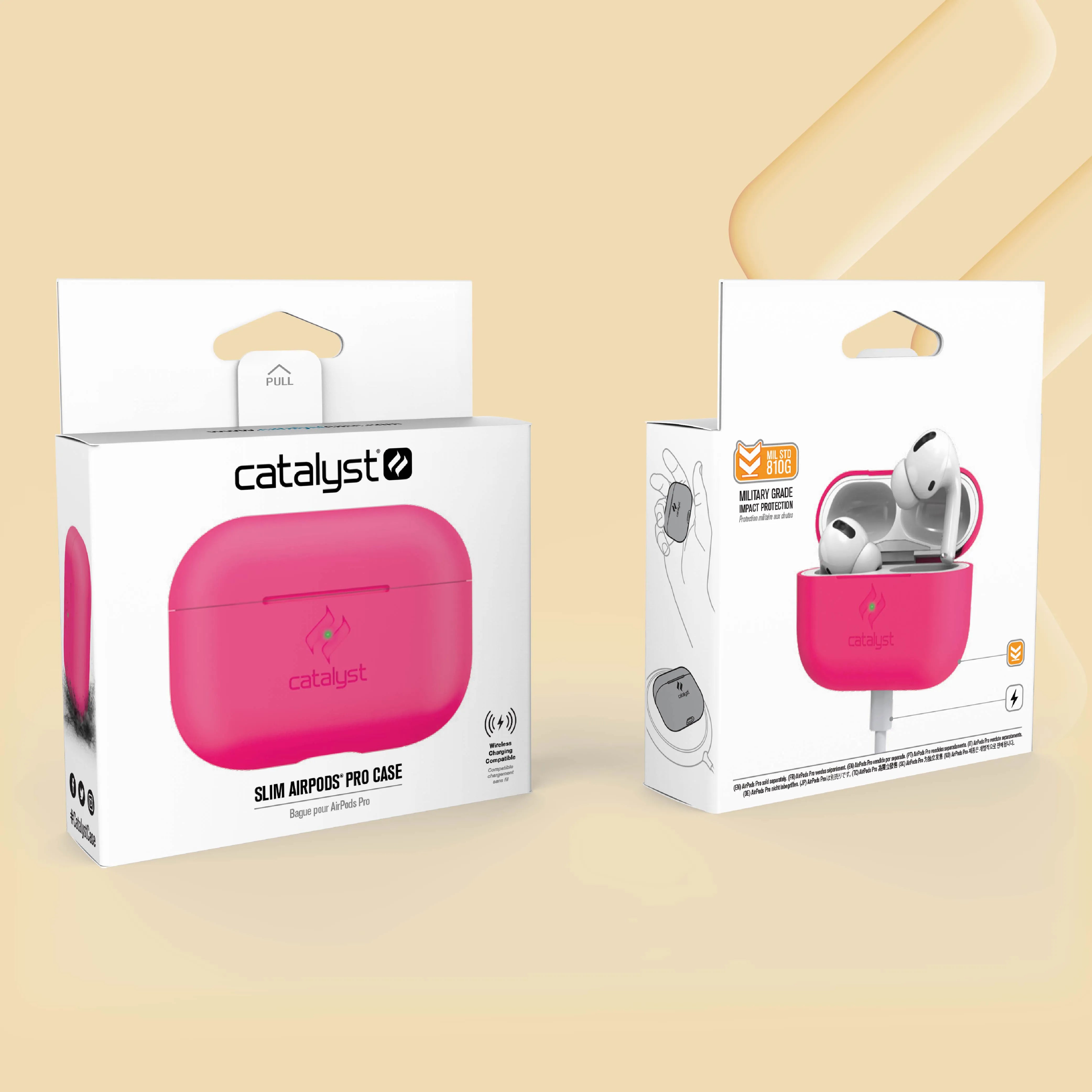 AirPods Pro (2nd Generation & 1st Gen) Slim Protective Case - Lightweight Cover for Wireless Charging | Perfect for Travel, Workout & Daily Use