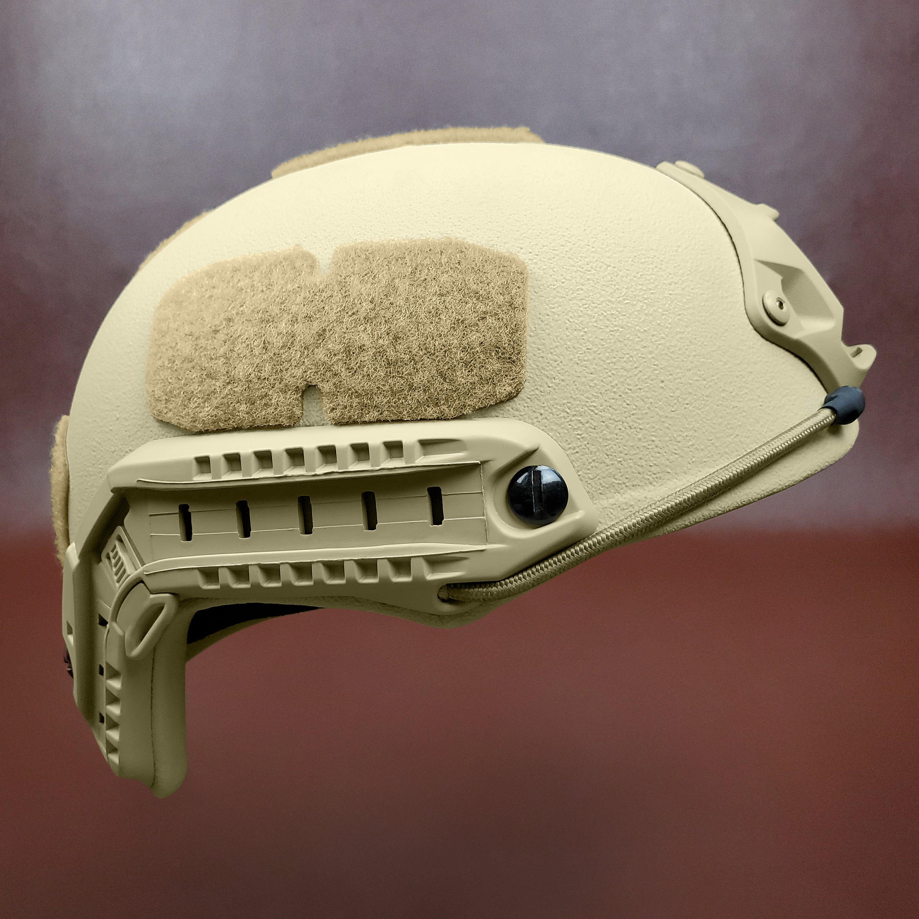 FAST High Cut Ballistic Helmet | NIJ Level IIIA+ Certified | Military & Tactical Protection | Tan, Black, Green | Perfect for SWAT, Law Enforcement & Airsoft