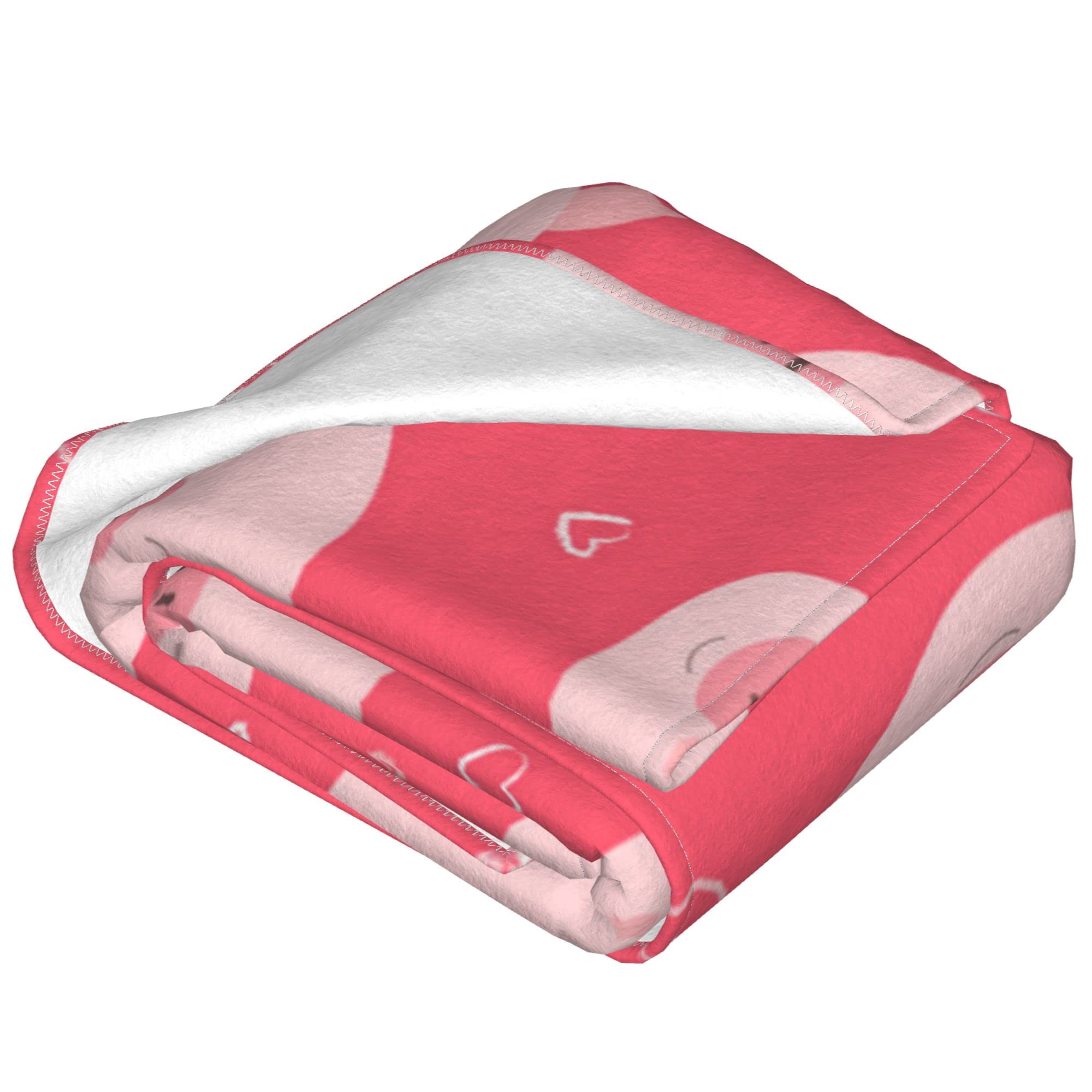 Soft & Warm Fleece Blankets for Couch, Sofa & Bed - Cozy All-Season Throw Blankets for Women & Men | Funny Pig Design | Perfect for Lounging, Netflix Nights & Home Decor