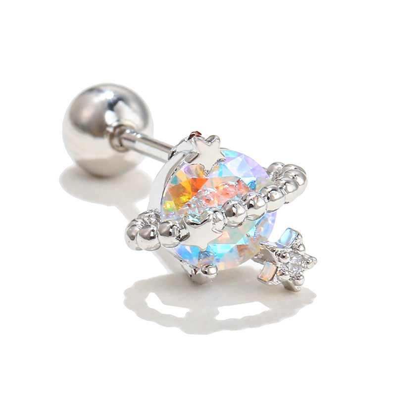 20G Tiny Star Stud Earrings for Cartilage & Conch Piercing - Hypoallergenic Stainless Steel Body Jewelry | Perfect for Daily Wear, Parties & Gifts (EGD0310)