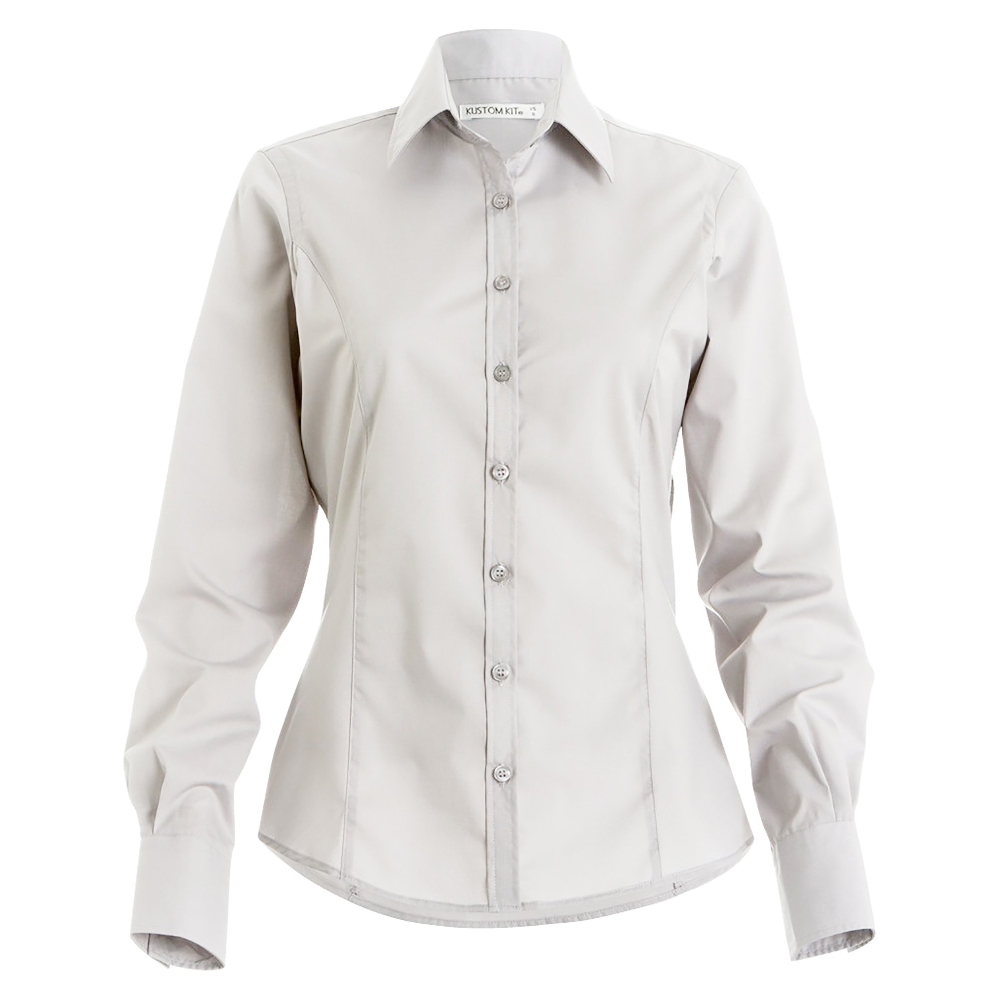 Women's Long Sleeve Business Shirt - Professional Work Blouse for Office, Interview & Formal Wear - Comfortable & Stylish Work Attire for Women