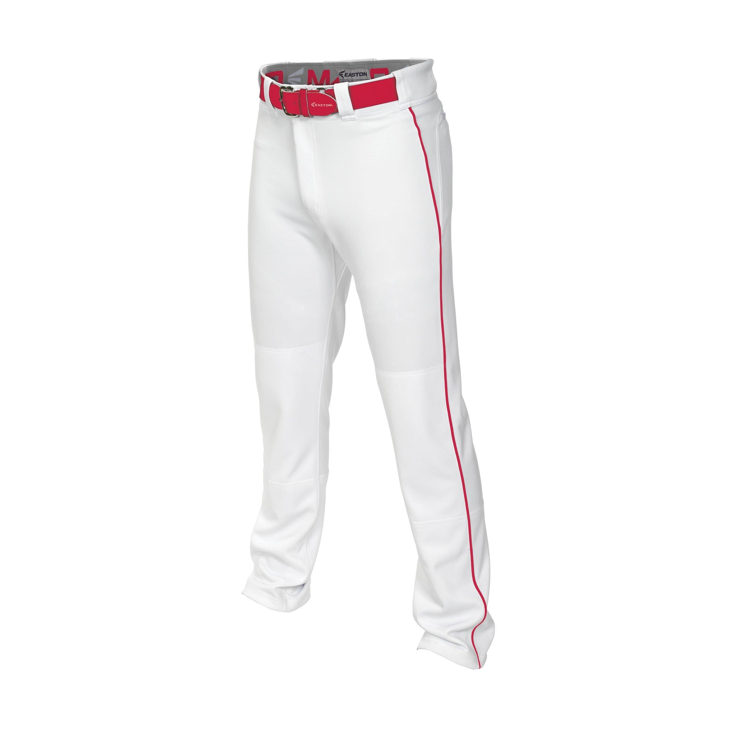 Easton Mako 2 Youth Piped Baseball Pants - Comfortable & Durable Baseball Uniform for Kids - Perfect for Little League Games & Practice Sessions