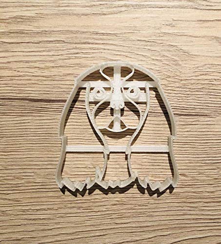 Cavalier King Charles Spaniel Dog Face Cookie Cutter - Stainless Steel Dog Treat Cutter for Homemade Biscuits - Perfect for Dog Birthday Parties, Pet Lover Gifts & Baking Decorations