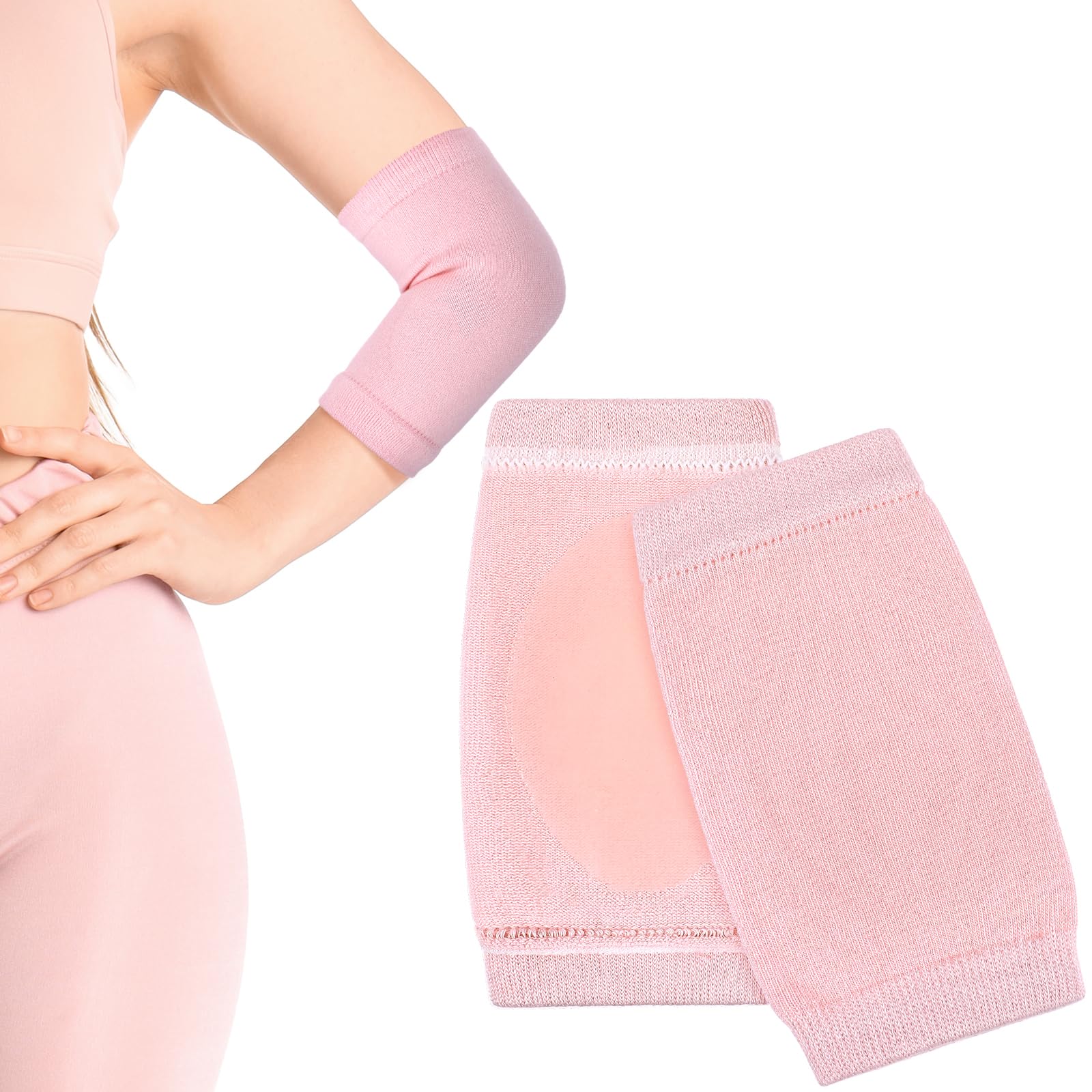 Cobee Moisturizing Elbow Protector Sleeves for Women - Hydrating Spa Lotion Elbow Guards for Dry, Cracked Skin Care | Perfect for Night Treatment, Massage Therapy & Daily Comfort