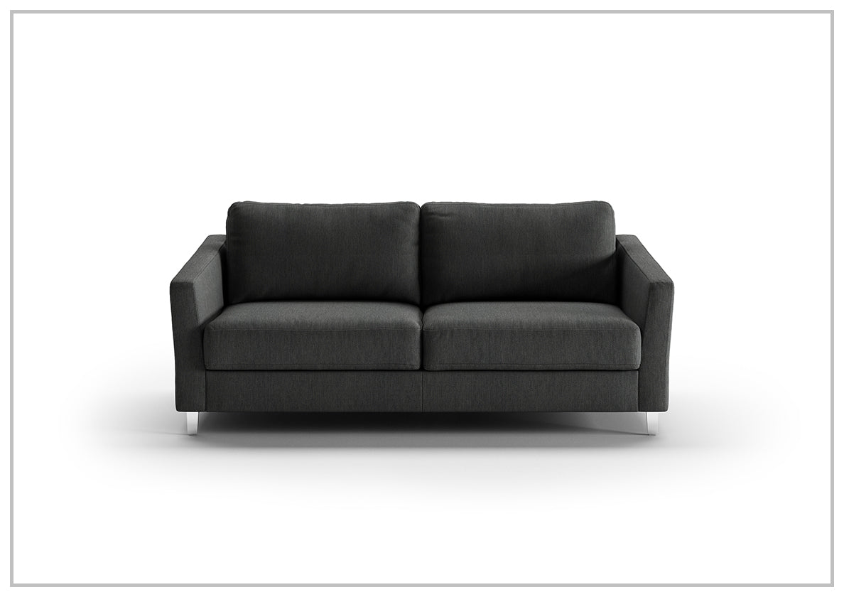 Custom Luonto Monika Fabric Sleeper Sofa - Handmade to Order | Convertible Couch Bed for Small Spaces & Guest Rooms | Perfect for Apartments, Dorms & Home Offices