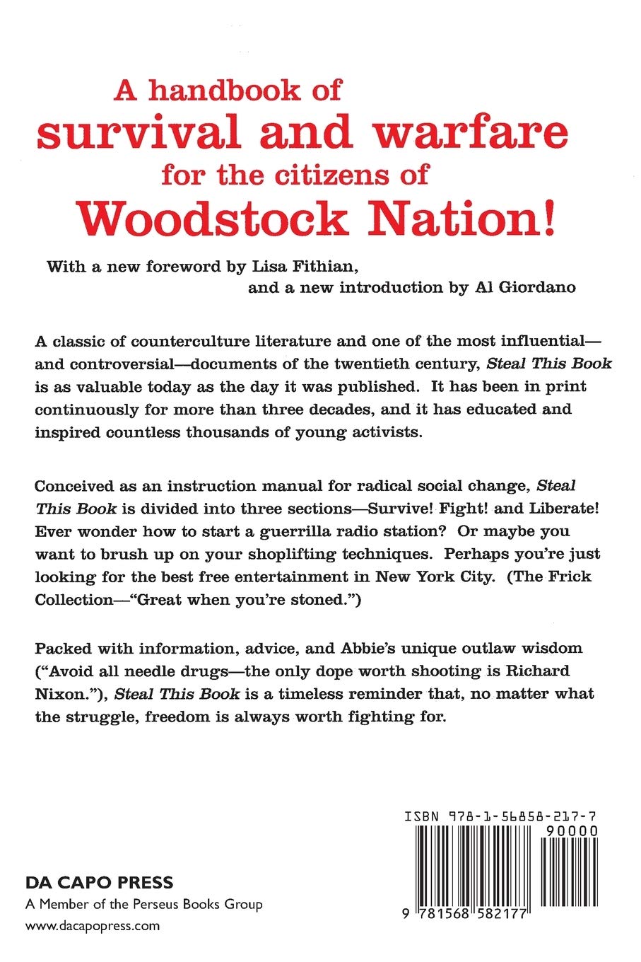 Steal This Book - A Guide to Revolution and Counterculture | Political Activism & Social Change Reading