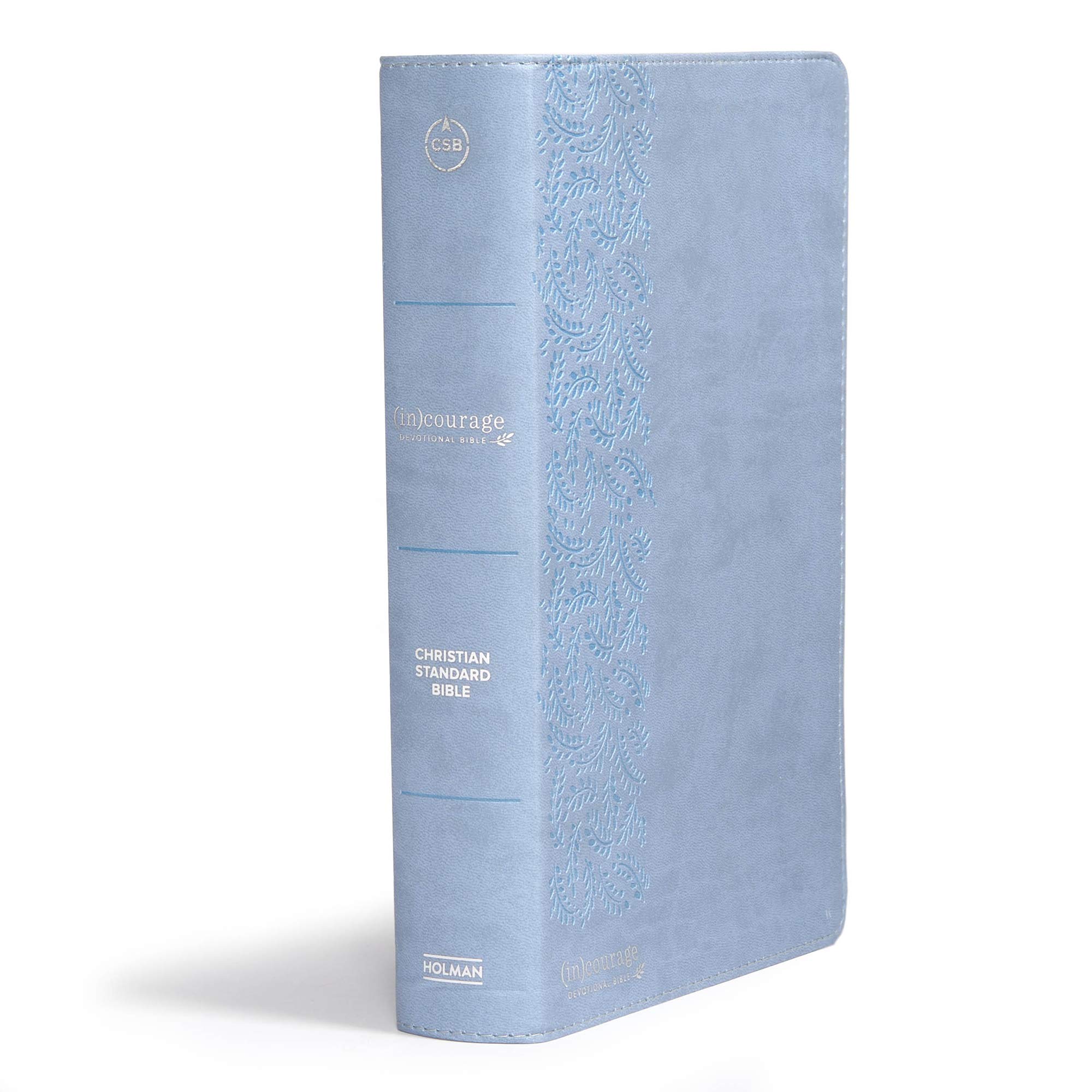 CSB Devotional Bible - Blue LeatherTouch, Indexed, Devotionals & Journaling for Women's Daily Faith