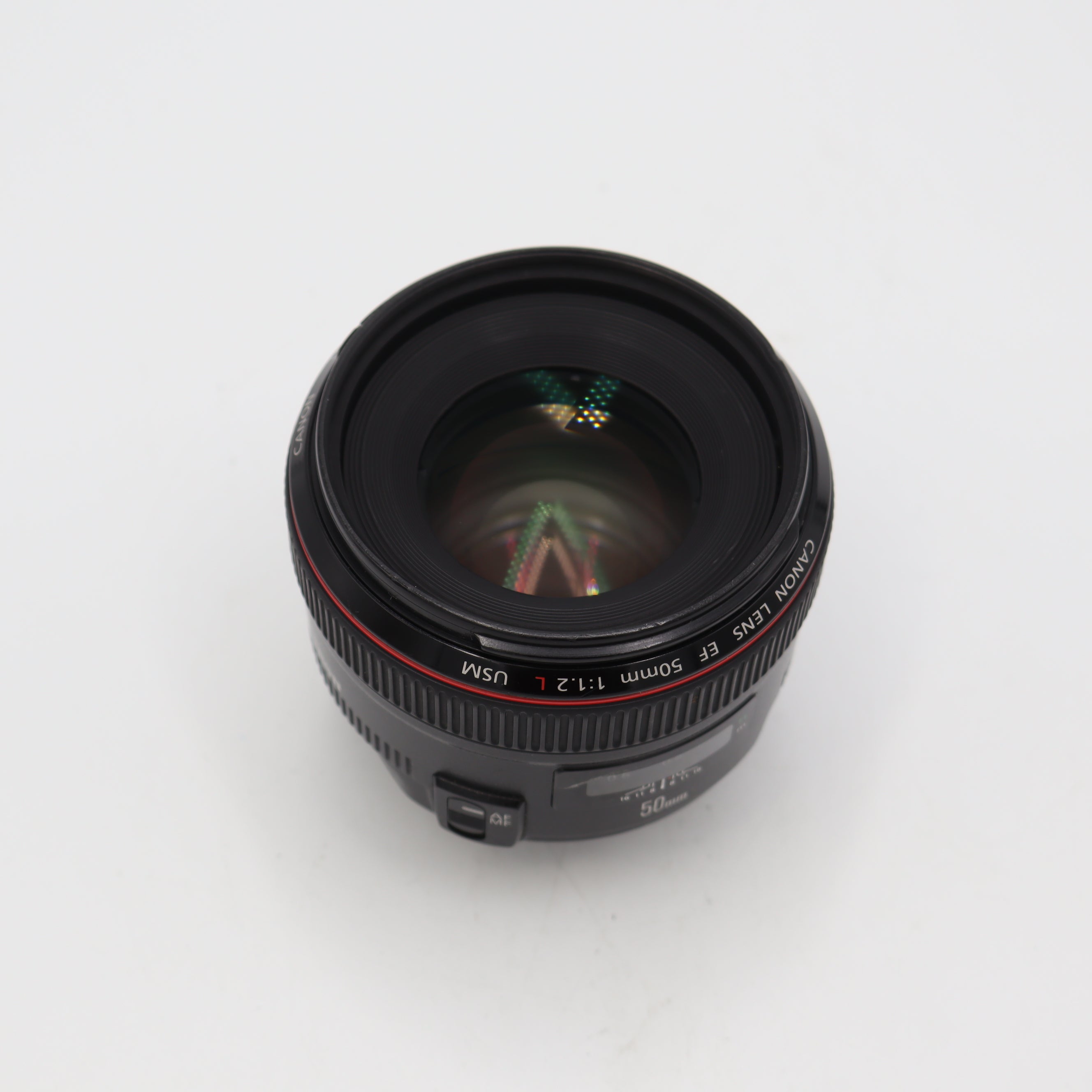 Canon EF 50mm f/1.2L USM Lens - Professional Fast Aperture Prime Lens for DSLR Cameras - Perfect for Portrait, Wedding & Low Light Photography (Used)