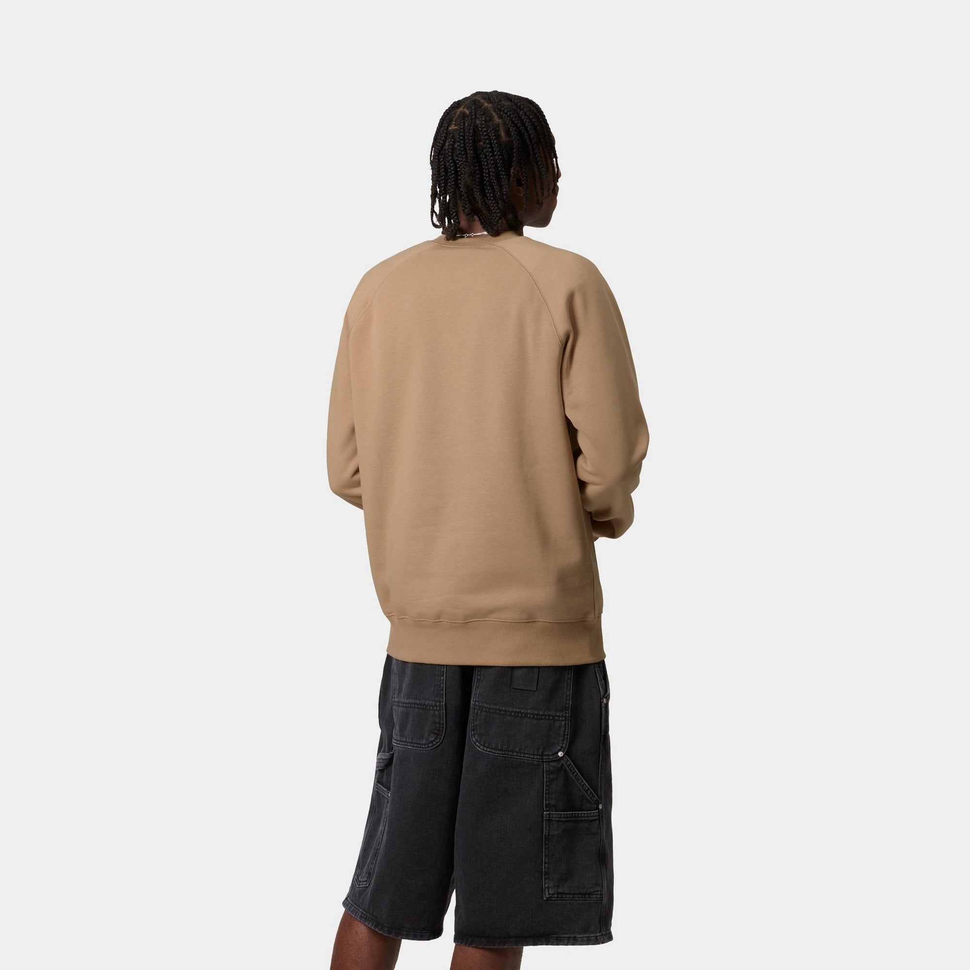 Chase Sweatshirt for Men & Women | Soft Cotton Pullover Hoodie in Dusty Hamilton Brown | Casual Wear, Loungewear & Street Style Fashion