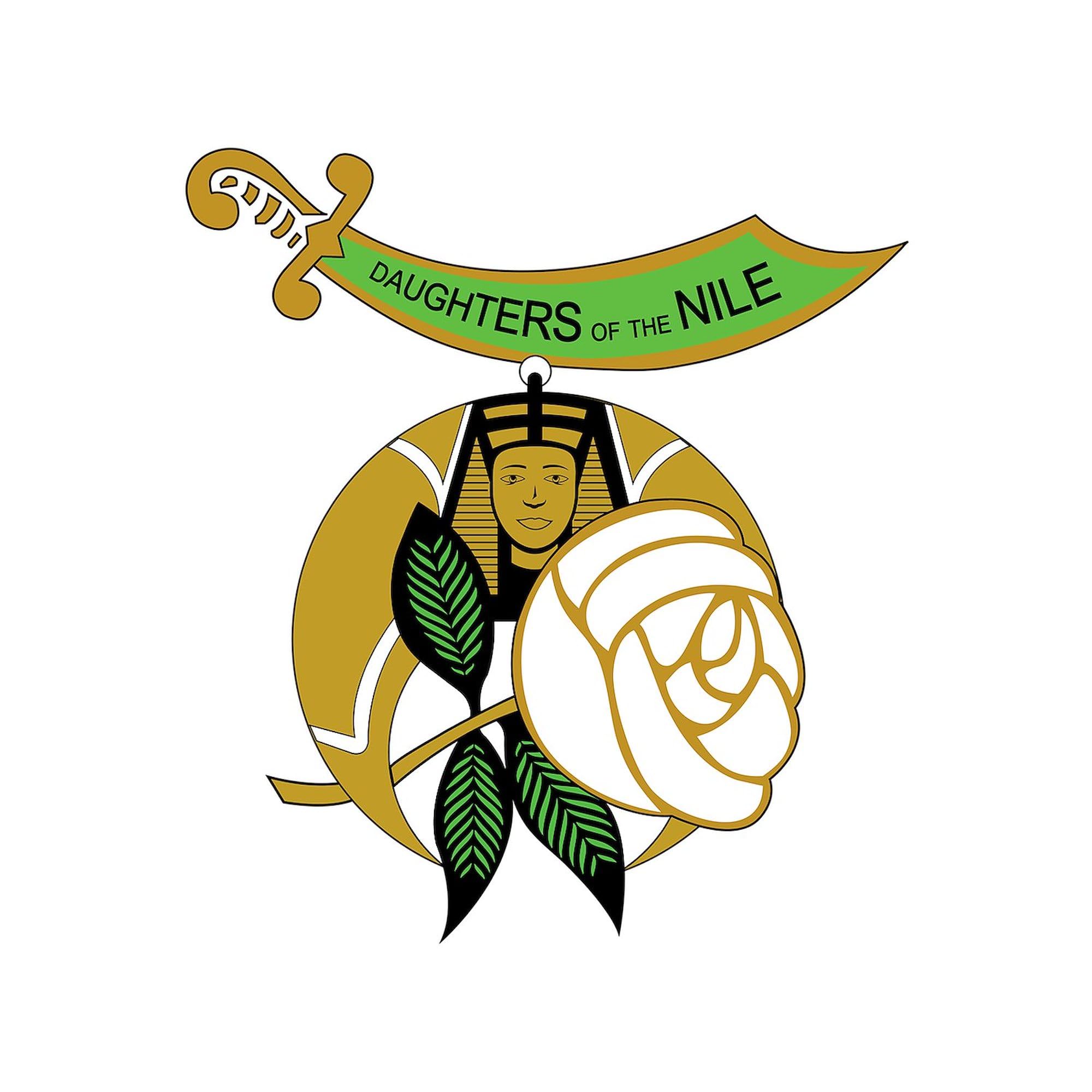 Daughters of The Nile Oval Bumper Sticker for Cars & Laptops