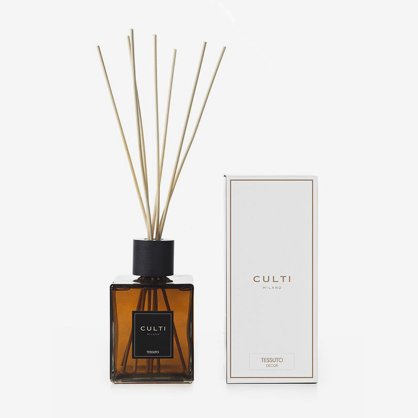 Culti Milano Tessuto Fabric Room Diffuser - Luxury Home Fragrance for Living Room, Bedroom & Office Decor