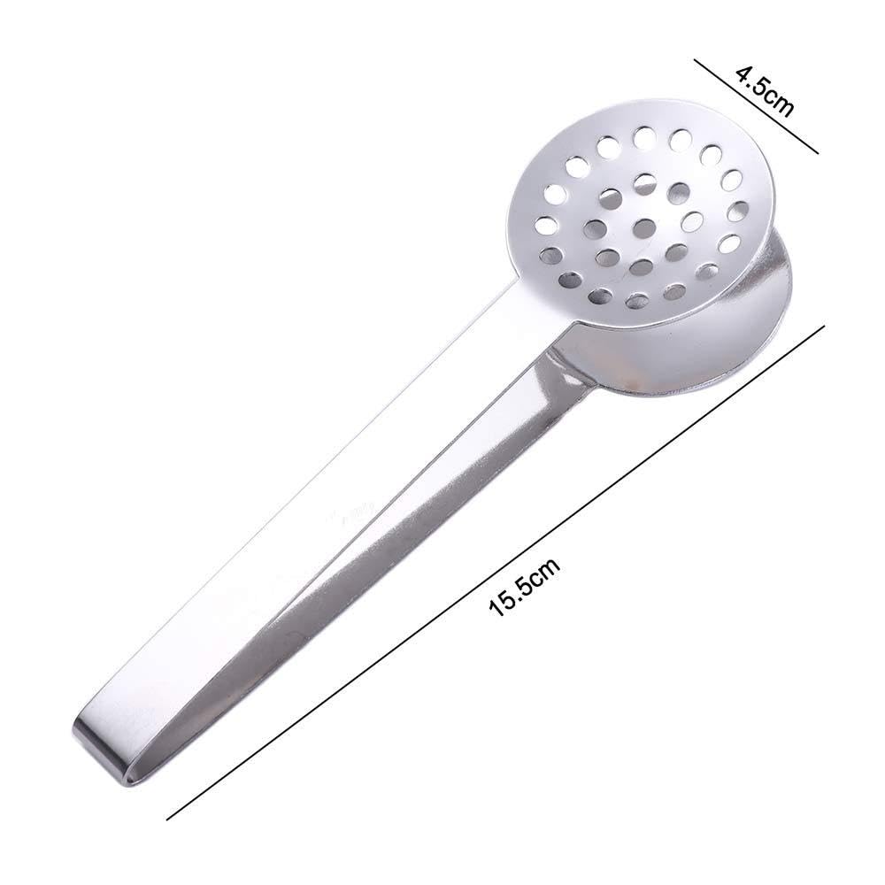 Stainless Steel Tea Bag Squeezer & Holder - 1PC Kitchen Tool for Brewing Loose Leaf Tea, Herbal Tea & Coffee - Perfect for Home, Office & Tea Shops