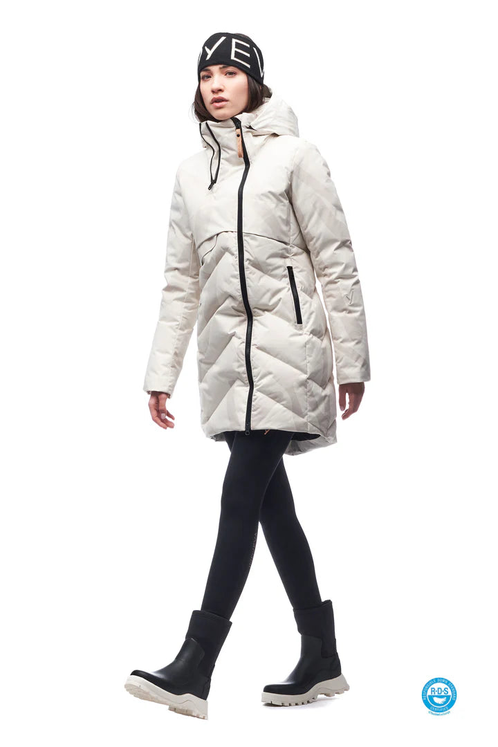 AYABA III Women's Winter Coat - Stylish & Warm Outerwear for Cold Weather | INDJ0011 | Perfect for Work, Travel & Everyday Wear