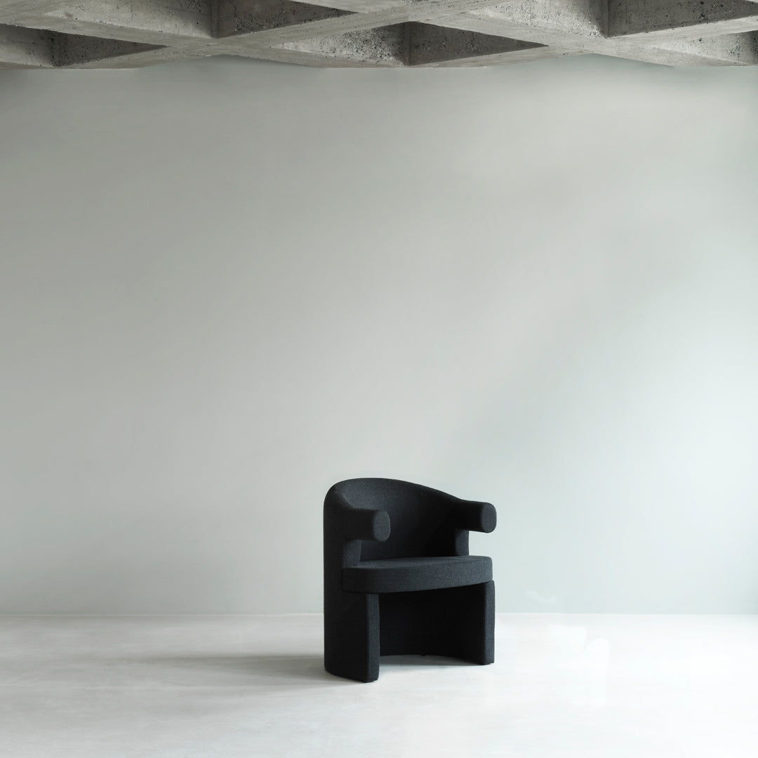 Simon Legal Burra Armchair by Normann Copenhagen - Modern Scandinavian Lounge Chair for Living Room, Office & Reading Nook