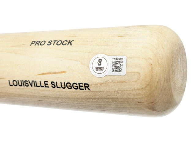 Gunnar Henderson Baltimore Orioles Autographed Tan Louisville Slugger Baseball Bat - Signed MLB Collectible for Fans & Memorabilia Display