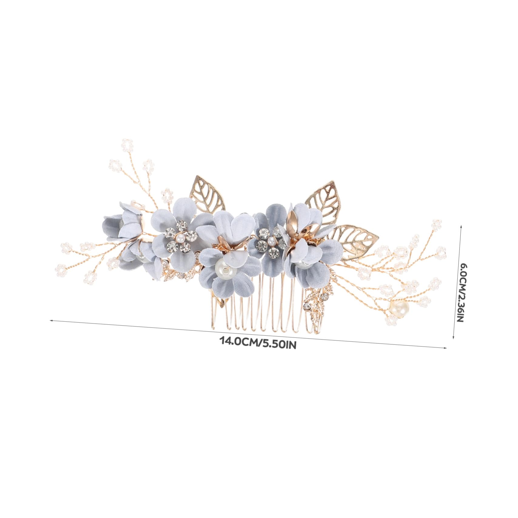 ABOOFAN Bridal Hairpin Set - Rhinestone Flower Alloy Hair Clips for Wedding, Bride Headdress & Hair Accessories (Random Colors) | Perfect for Bridal Showers, Weddings & Special Occasions
