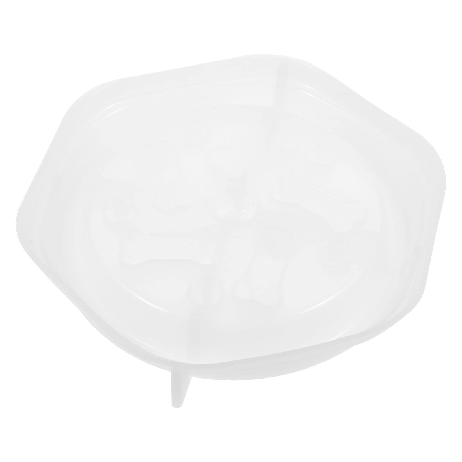 FOMIYES Silicone Resin Molds for DIY Dog Bowls - Large Epoxy Pet Food Bowl & Slow Feeder Mold for Puppy Dishes, Jewelry Making - Perfect for Handmade Crafts & Unique Pet Accessories