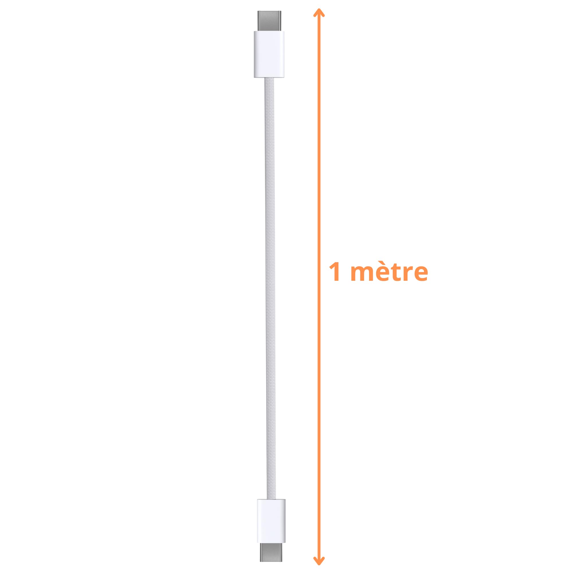 Premium Nylon Braided USB-C to USB-C Cable for iPhone 16/16 Plus/16 Pro/16 Pro Max/15/15 Plus/15 Pro/15 Pro Max - 1M Fast Charging & Data Sync Cord - Perfect for Home, Office & Travel Charging