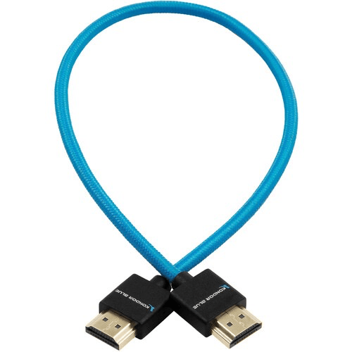Kondor Blue Premium HDMI & USB-C Cable Pack for Blackmagic Pocket Cinema Camera 6K & 4K - 4 Pack High-Speed Cables for Professional Filmmaking & Studio Production