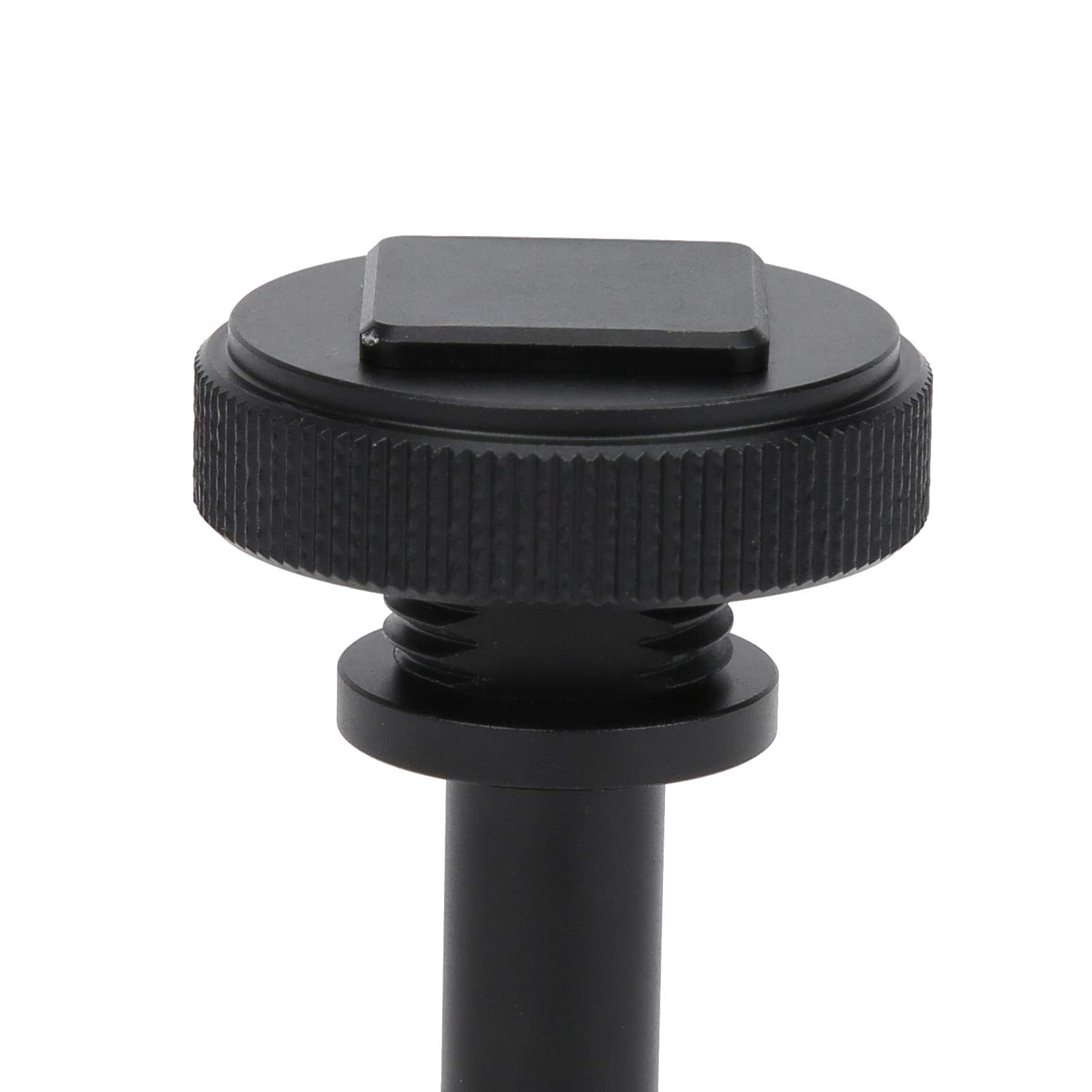 Lightweight Black Hot Shoe Mount Adapter with Waterproof Mini Ball Head - Universal Action Camera Mount for Diving, Motorcycles, Bicycles & Sports (Perfect for GoPro, DJI & Outdoor Adventures)