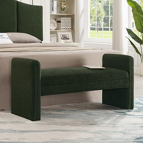 Dark Green Teddy Bench