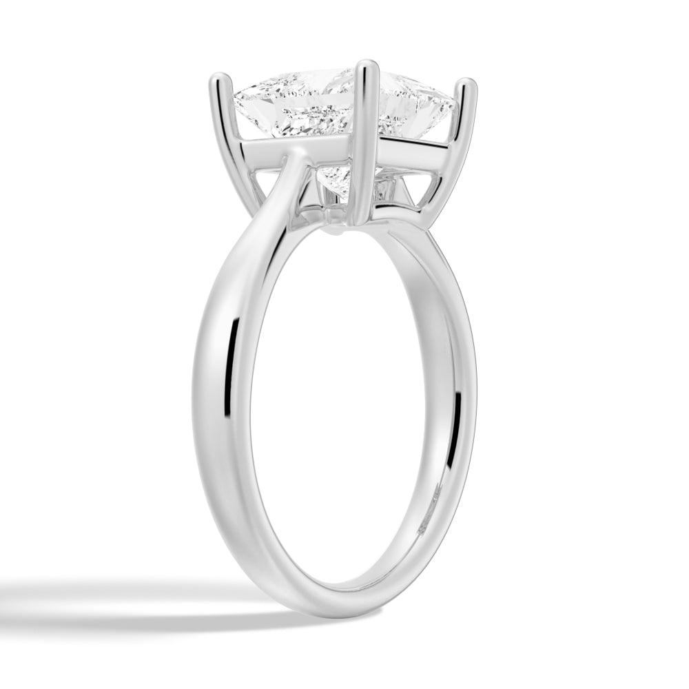 Princess Cut Solitaire Engagement Ring - Classic Elegant Diamond Wedding Band for Women, Perfect for Proposals, Anniversaries & Special Occasions