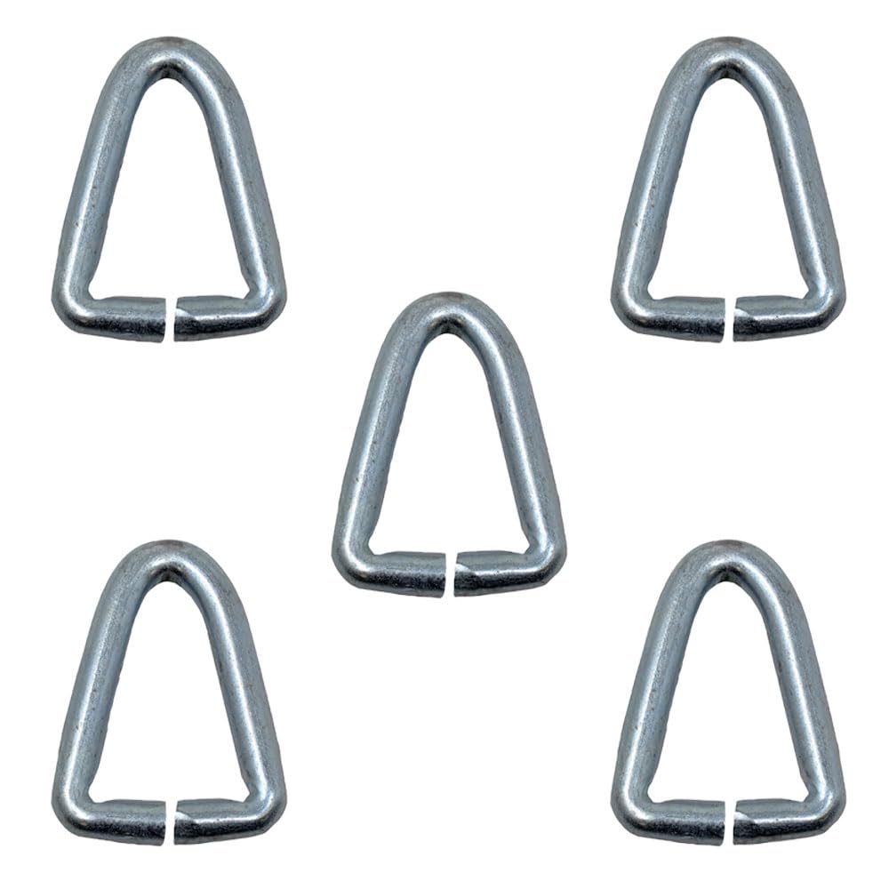 222157 Pack of 5 Replacement Flail Mower Blades with Hanger Link - Compatible with Ford 907 & 917 Models - Perfect for Agricultural Equipment Maintenance and Field Mowing