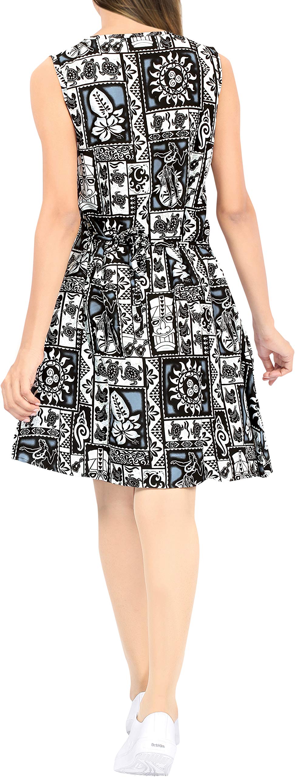 LA LEELA Women's Beach Cover Up - Lightweight Hawaiian Wrap Sarong for Swimwear, Poolside & Vacation - Perfect for Beach, Resort & Summer Outings