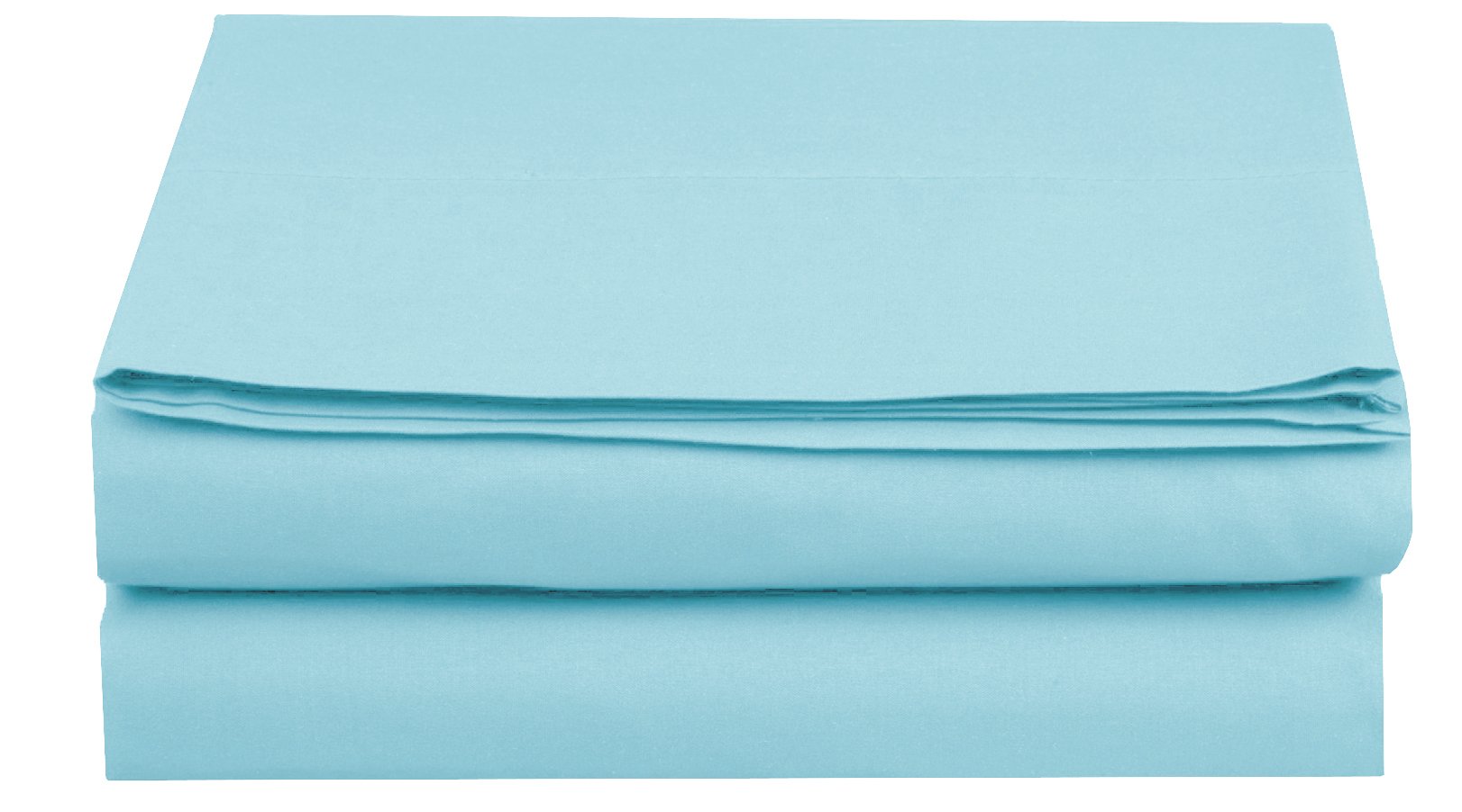 Luxury 1500 Thread Count Queen Size Fitted Sheet - Wrinkle-Free, Hotel Quality, Elegant Comfort - Aqua Blue - Perfect for Master Bedrooms, Guest Rooms & Airbnb Stays
