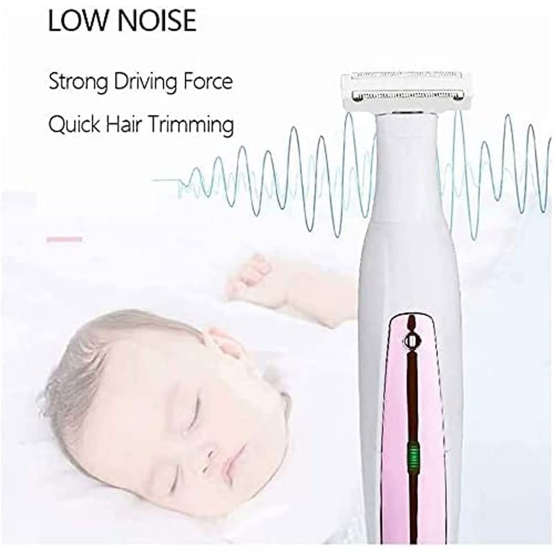 Best Women's Electric Shaver for Sensitive Skin - Cordless Rechargeable Wet/Dry Bikini Trimmer with Pop-Up Detailer | Smooth Shaving for Legs, Underarms & Bikini Area at Home or Travel