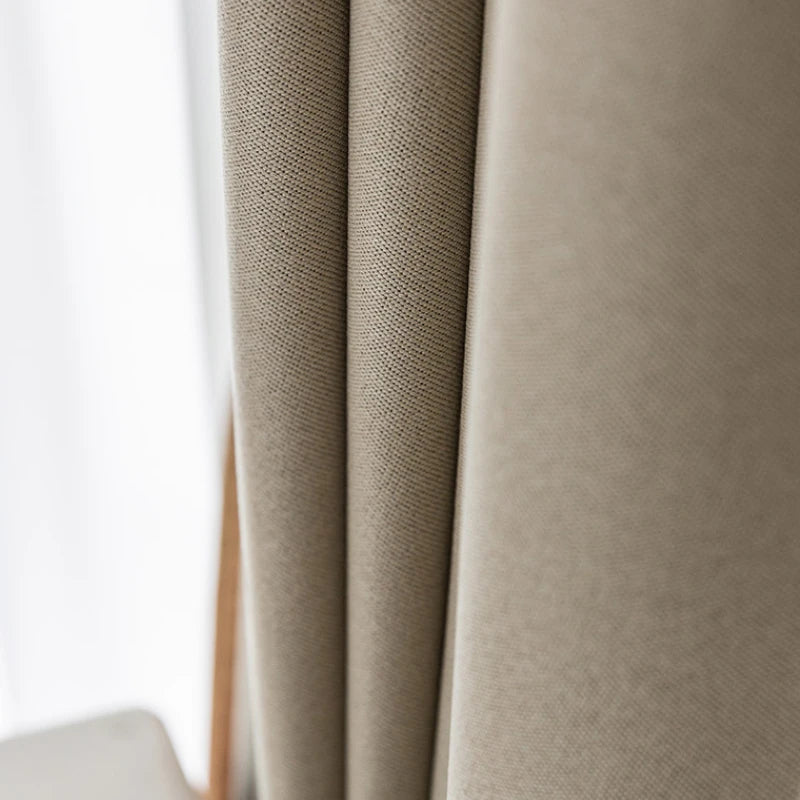 Skylar Faux Linen Curtain Swatch - Premium Fabric Samples for Window Treatments | Perfect for Home Decor, Bedroom & Living Room Design