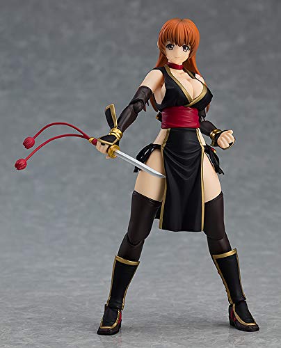Max Factory Dead Or Alive: Kasumi (C2 Black Version) Figma Action Figure - Collectible Anime Figure for Display & Gaming Enthusiasts - Perfect for Home Decor, Office Display & Anime Collections