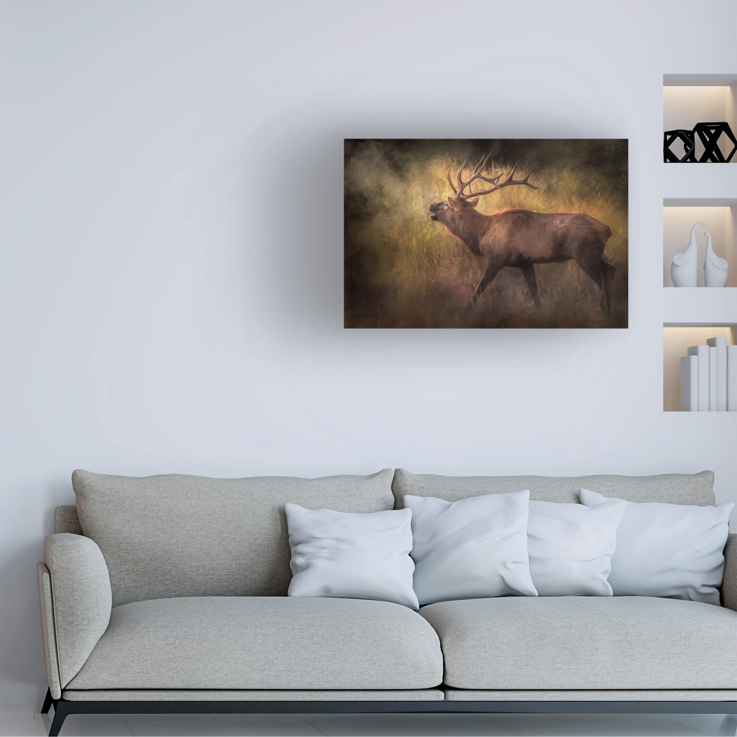 Trademark Fine Art 'Sound of The Season' by Jai Johnson - 30x47 Inch Canvas Wall Art - Perfect for Living Room, Bedroom & Office Decor