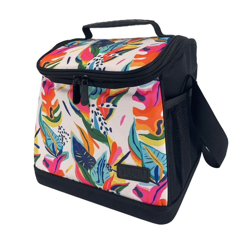 Sachi 12L Insulated Cooler Bag - Calypso Dreams Design, Leakproof Picnic Lunch Box for Beach, Camping & Outdoor Adventures - Perfect for Picnics, BBQs & Tailgating